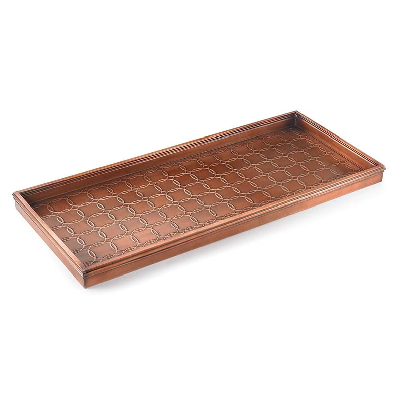 Good Directions Circles Multi Purpose Boot Tray in Copper Finish