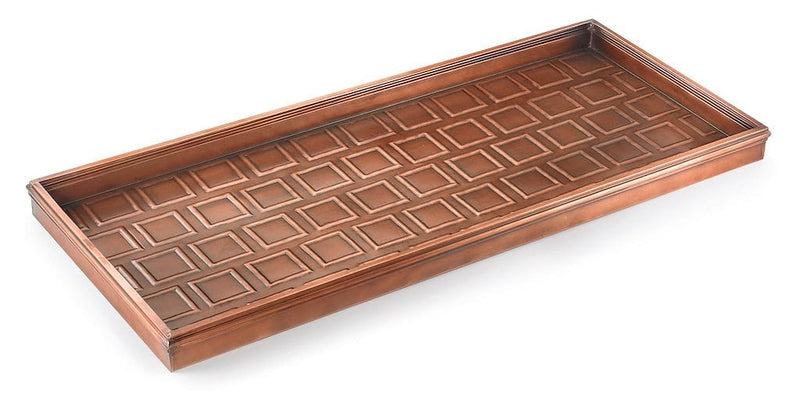 Good Directions Squares Multi Purpose Boot Tray in Copper Finish