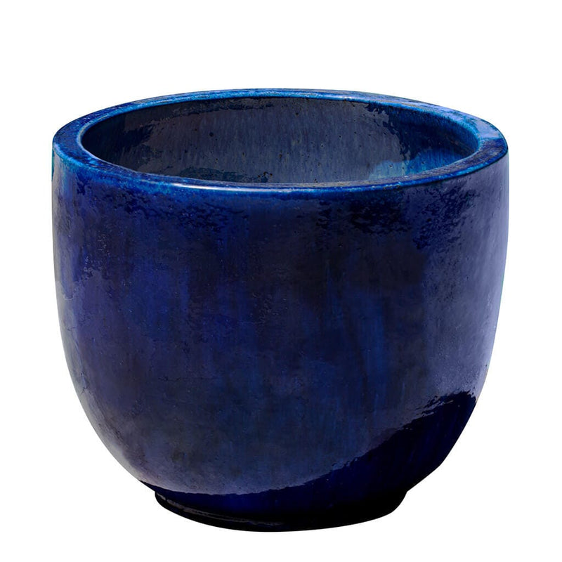 Campania International Sem Small Planter in Riviera Blue