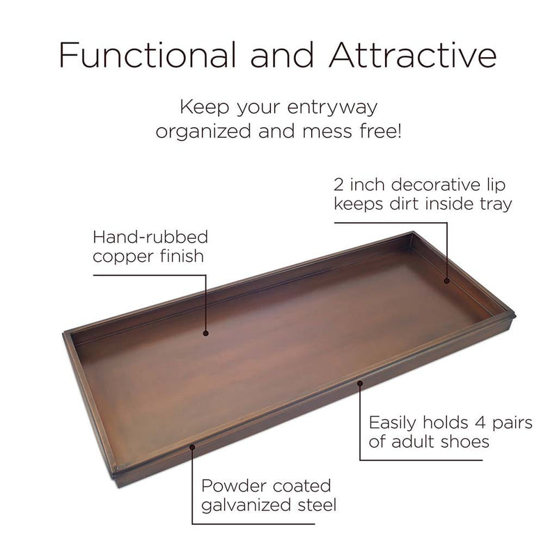 Good Directions Classic Boot Tray in Copper Finish