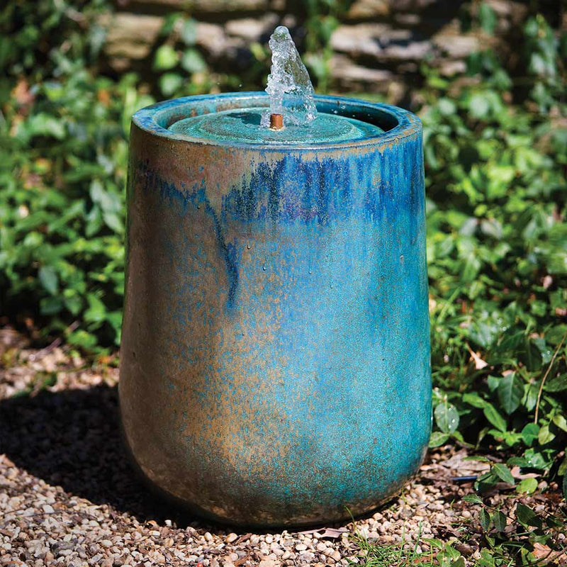 Campania International Daralis Fountain in Weathered Copper