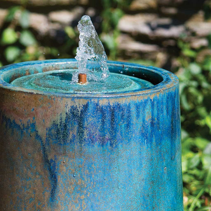 Campania International Daralis Tall Fountain in Weathered Copper
