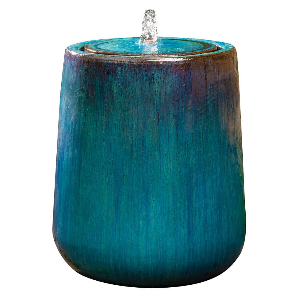 Campania International Daralis TAll Fountain in Weathered Copper