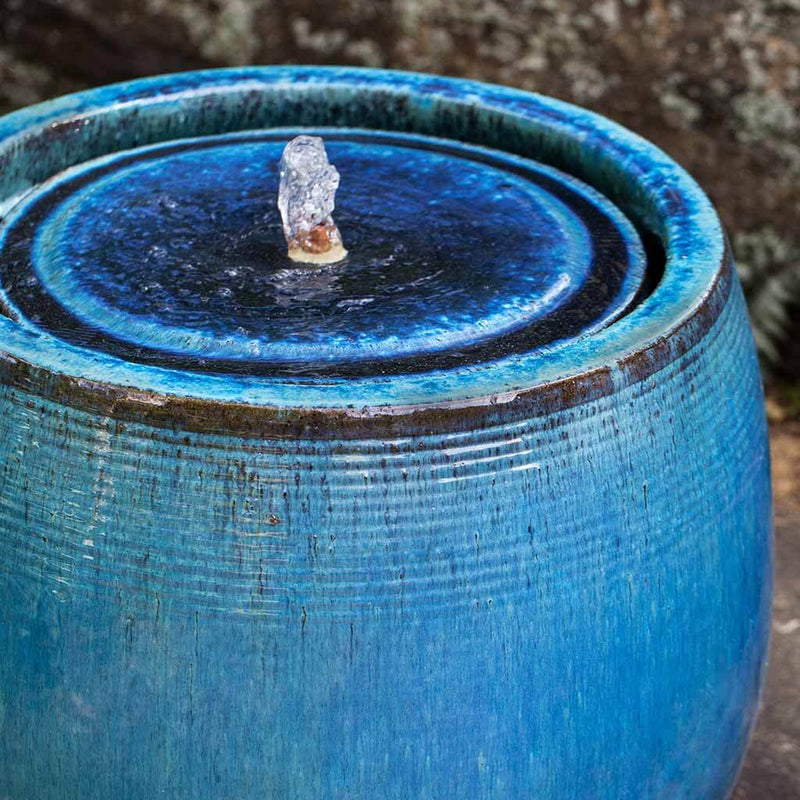 Campania International Boden Fountain in Mediterranean Blue