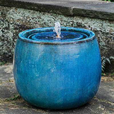 Campania International Boden Fountain in Mediterranean Blue