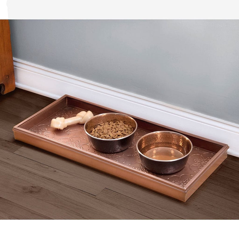 Good Directions Medallions Boot Tray in Copper Finish