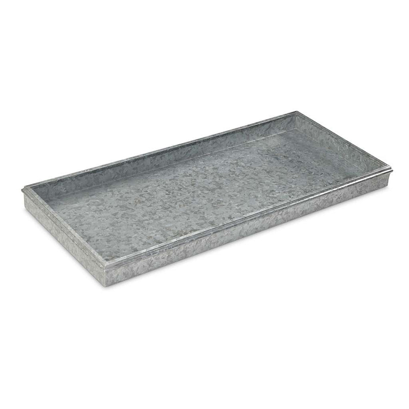 Good Directions Classic Boot Tray in Galvanized Gray Steel