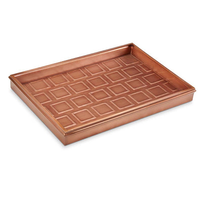 Good Directions 20 inch Squares Multi Purpose Boot Tray in Copper Finish