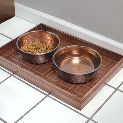 Good Directions 20 inch Squares Multi Purpose Boot Tray in Copper Finish