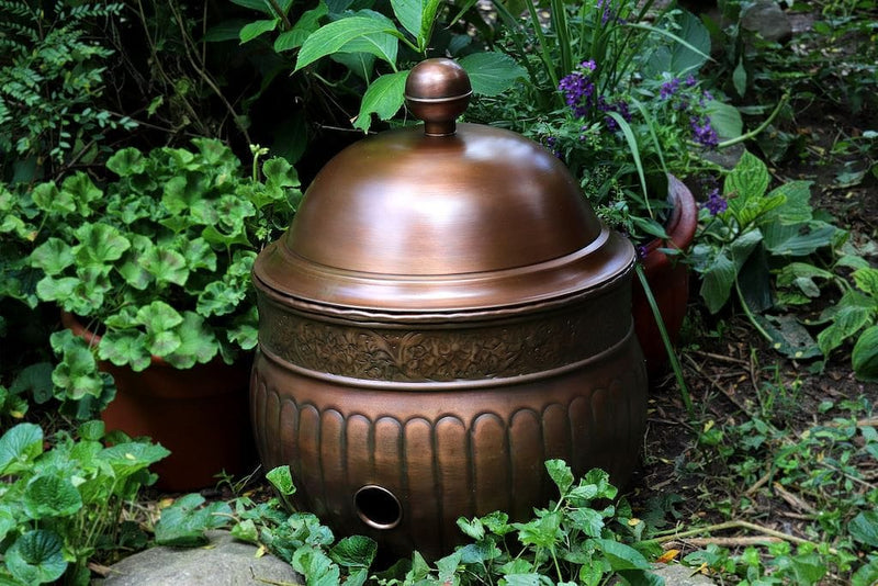 Good Directions La Jolla Hose Pot with Lid in Copper Finish