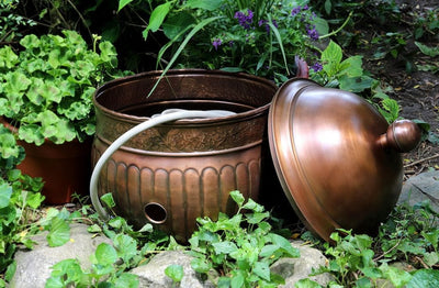 Good Directions La Jolla Hose Pot with Lid in Copper Finish