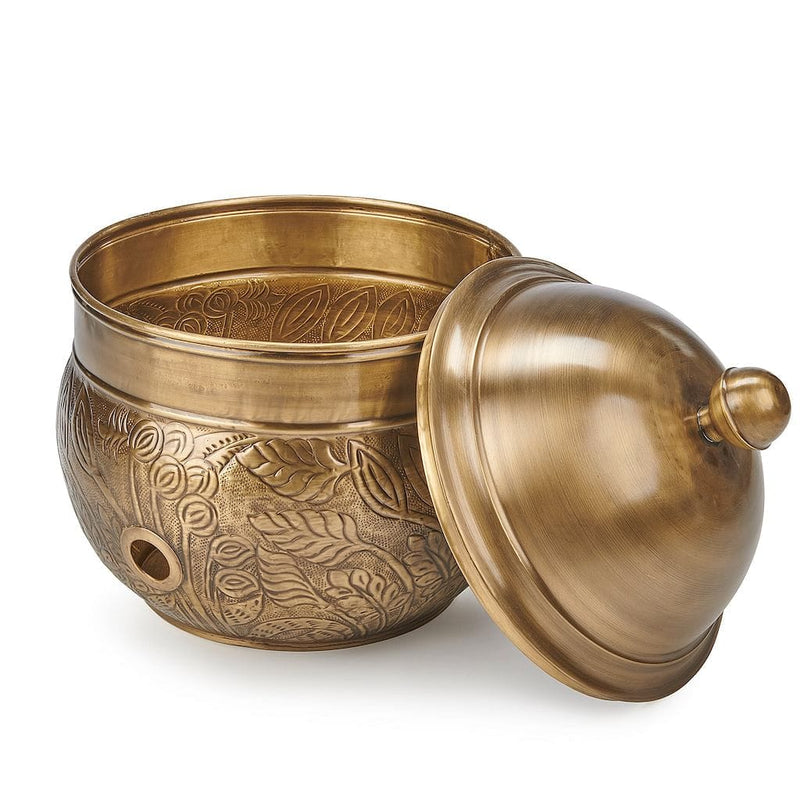 Good Directions Brass Key West Hose Pot with Lid