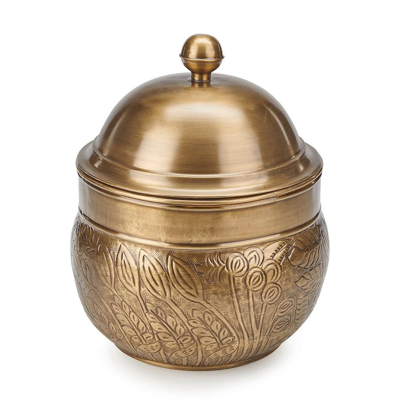 Good Directions Brass Key West Hose Pot with Lid