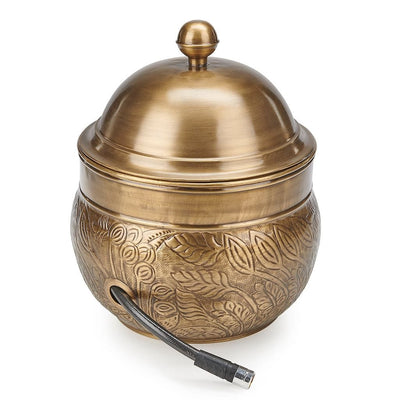 Good Directions Brass Key West Hose Pot with Lid