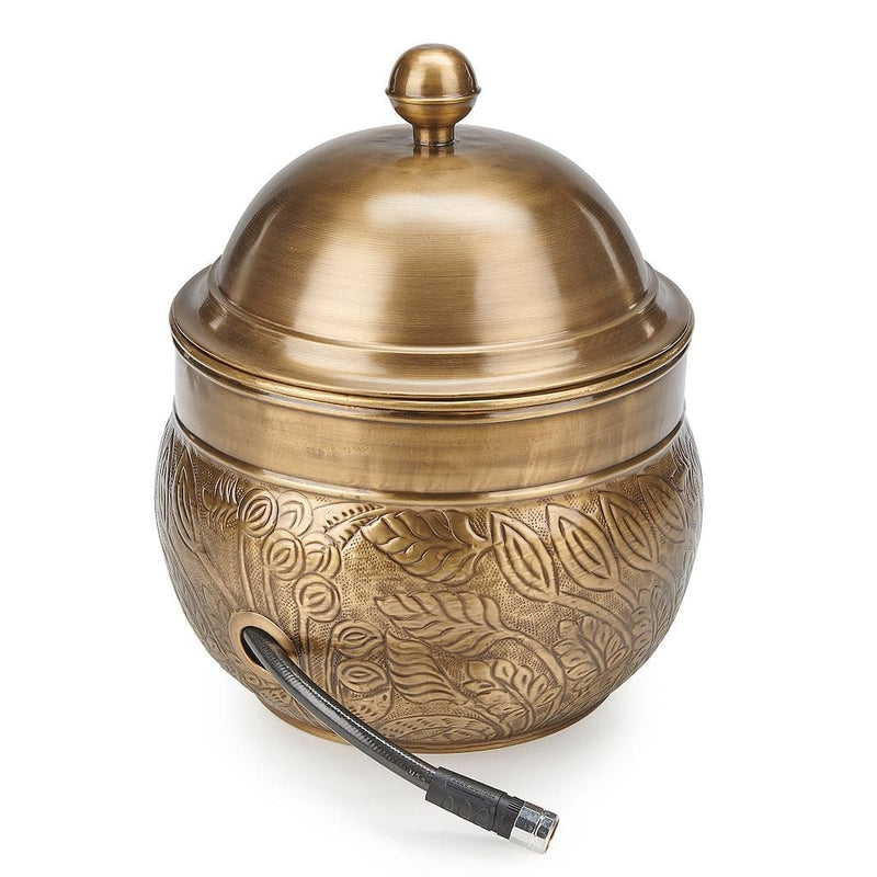 Good Directions Brass Key West Hose Pot with Lid