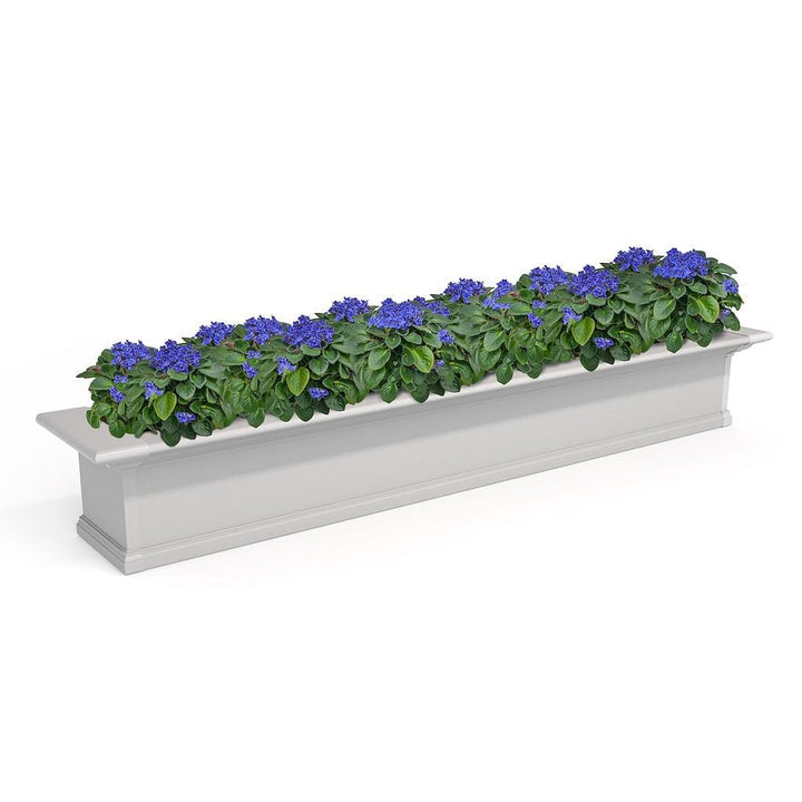 indoor window boxes for plants Mayne Yorkshire 6' Window Box ,White