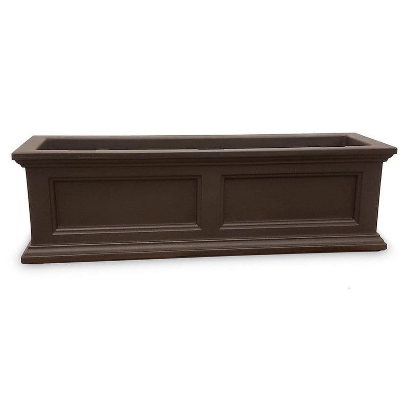 Fioriera nera 77x25x1045 cm in legno massello di pino Fioriera nera 77x25x1045 cm in legno massello di pino