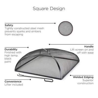 Good Directions 30 inch Square Spark Screen with Lifter assets