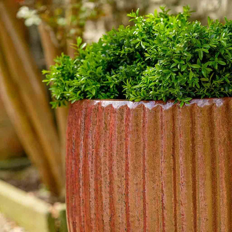 Campania International Riva Planter Set in Volcanic Red
