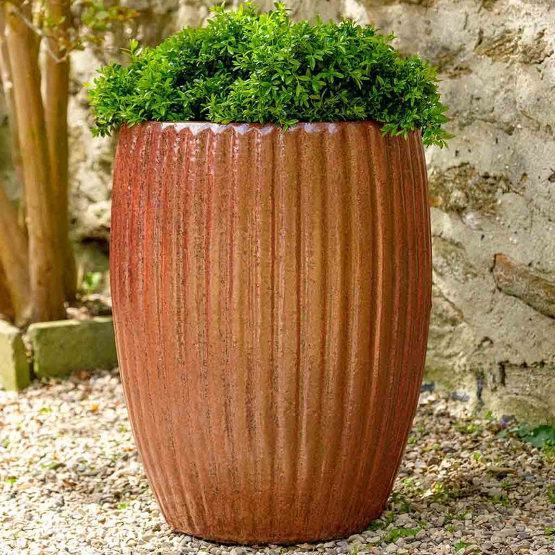 Campania International Riva Planter Set in Volcanic Red