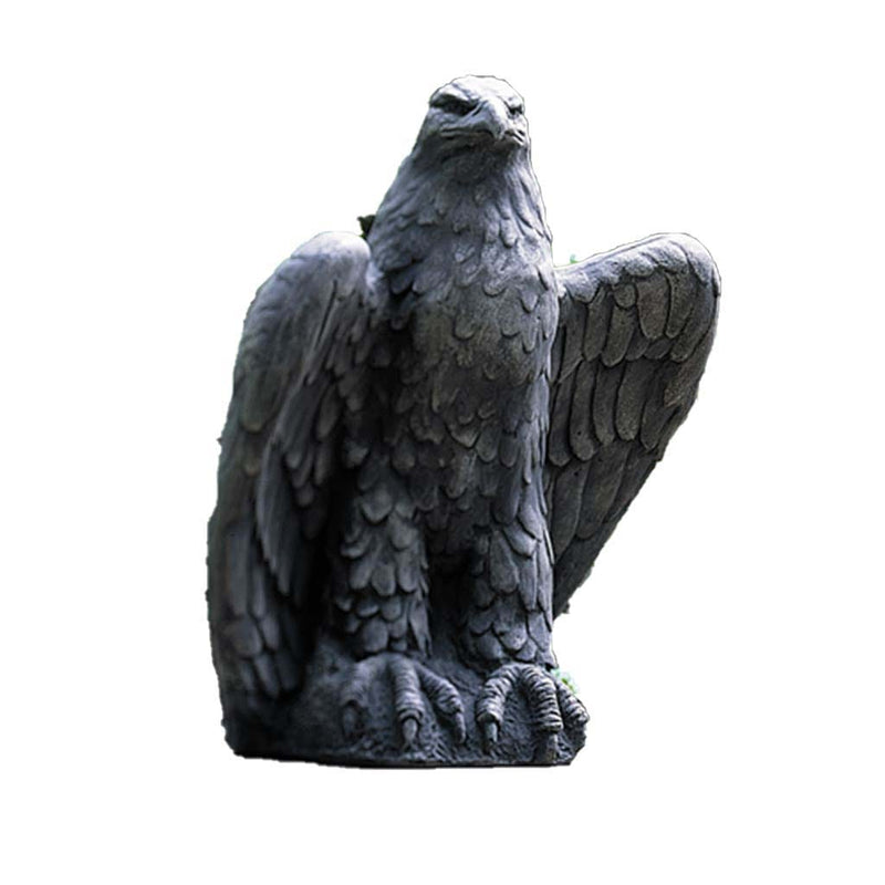 Campania International Eagle Looking Right Statue silhouette image for detail and form