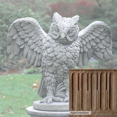 Campania International Soaring Owl Statue