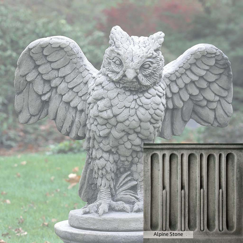 Campania International Soaring Owl Statue