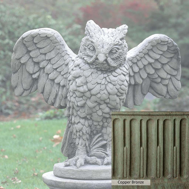 Campania International Soaring Owl Statue