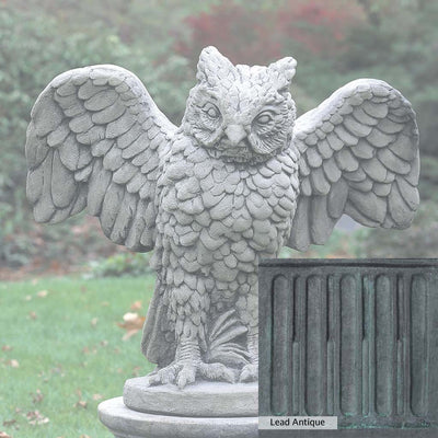 Campania International Soaring Owl Statue