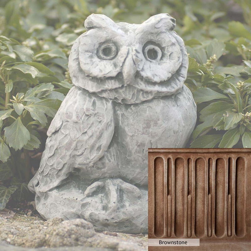 Campania International Merrie Little Owl Statue