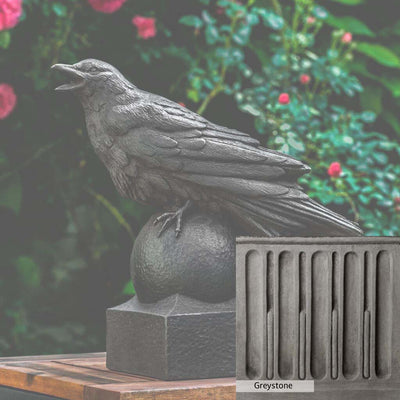 Campania International Corvus Statue