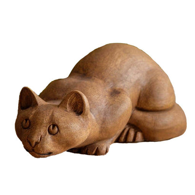 Campania International Folk Art Cat Statue