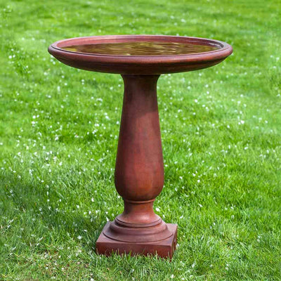 Campania International Westbury Birdbath, set in the garden to adding charm and purpose. The birdbath is 