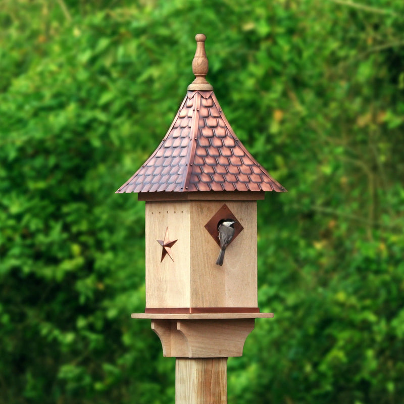 Good Directions Villa Bird House with Pure Copper Roof