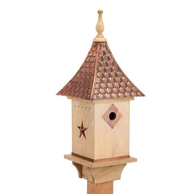 Good Directions Villa Bird House with Pure Copper Roof