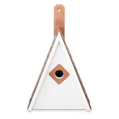 Good Directions Swiss Chalet Bird House with Pure Copper Roof