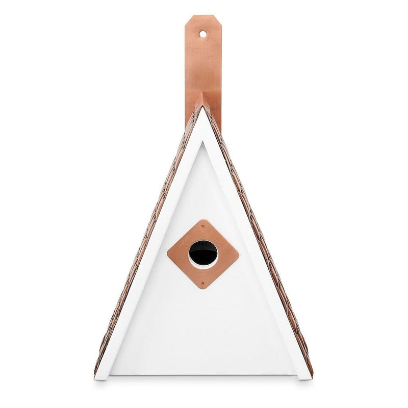 Good Directions Swiss Chalet Bird House with Pure Copper Roof