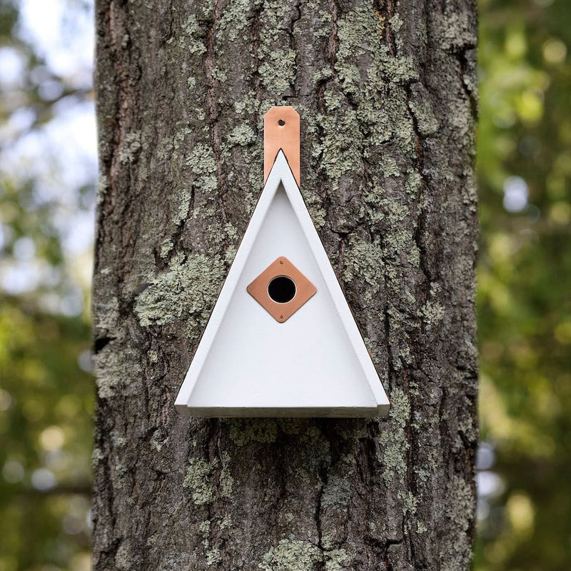 Good Directions Swiss Chalet Bird House with Pure Copper Roof