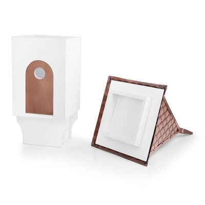 Good Directions Chateau Bird House with Pure Copper Diamond Pattern Roof