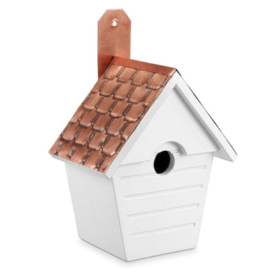 Good Directions Classic Cottage Bird House with Pure Copper Roof