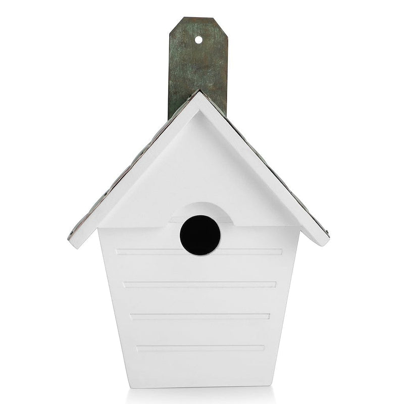 Good Directions Classic Cottage Bird House with Verdigris Pure Copper Roof