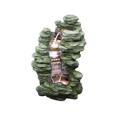 Mineral Point Cascading Garden Fountain by Design Toscano