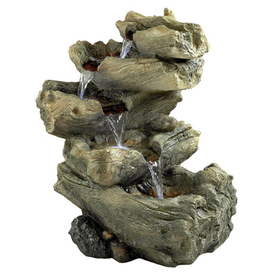 Roaring River Cascading Garden Fountain by Design Toscano