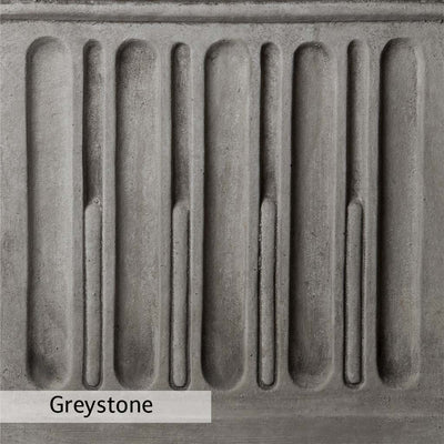 Campania Internatonal Palladio Table - Greystone- Cast Stone Bench