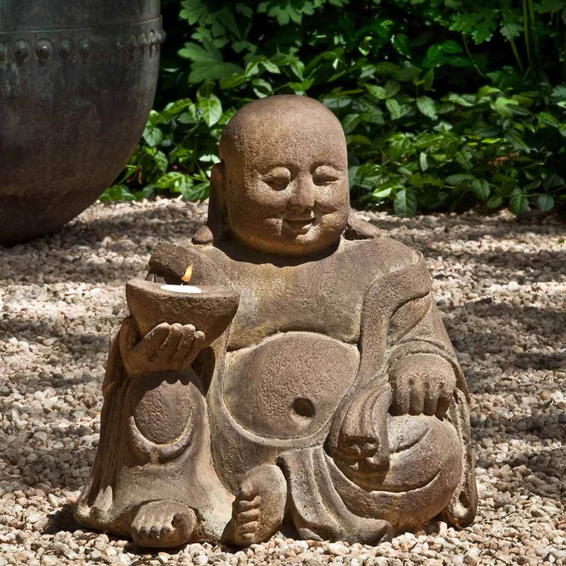 Campania International Abaca Buddha Garden Statue at The Garden Gates