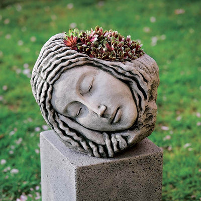 Campania International Sleeping Maiden Planter, displayed in the best-selling hand-applied color.
