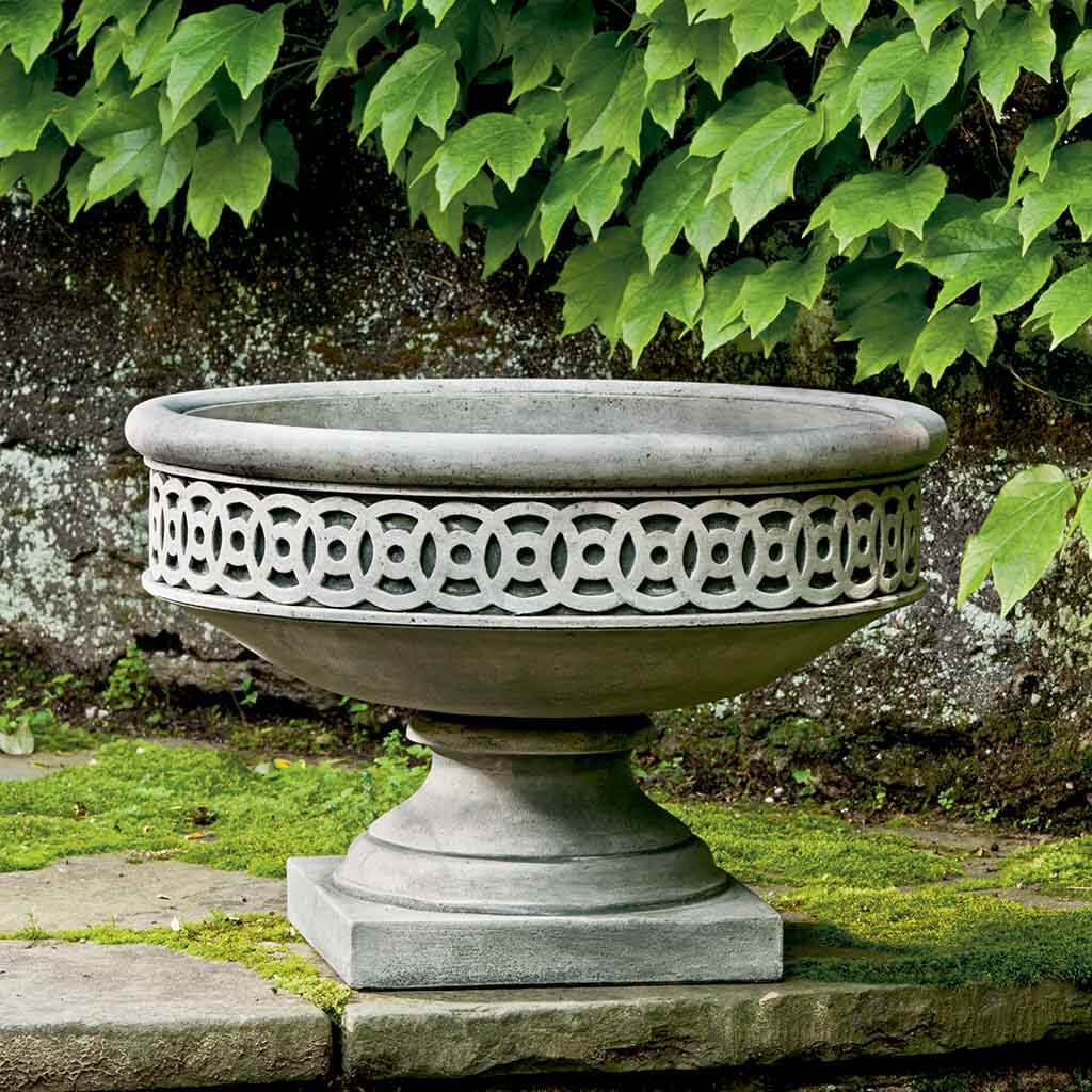 Campania International Williamsburg Low Fretwork Urn - Thumbnail 2