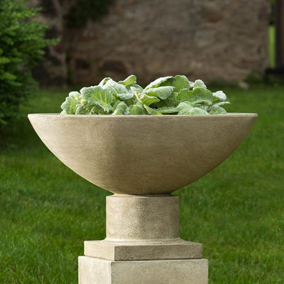 Campania International Savoy Planter Made from cast stone.