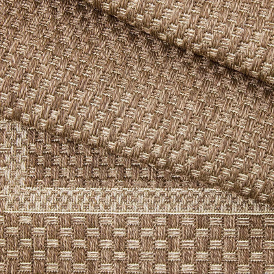 Birmingham Almond Outdoor Rug by Simply Shade - Fabric Detail