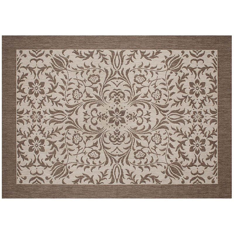 Florence Mocha Outdoor Rug by Simply Shade